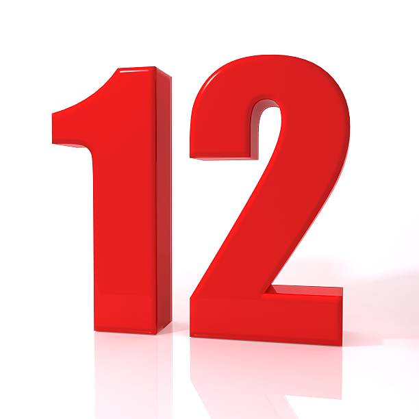 Royalty Free Number 12 Pictures, Images and Stock Photos - iStock