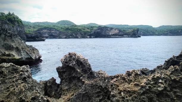 Nusa Penida Island stock photo