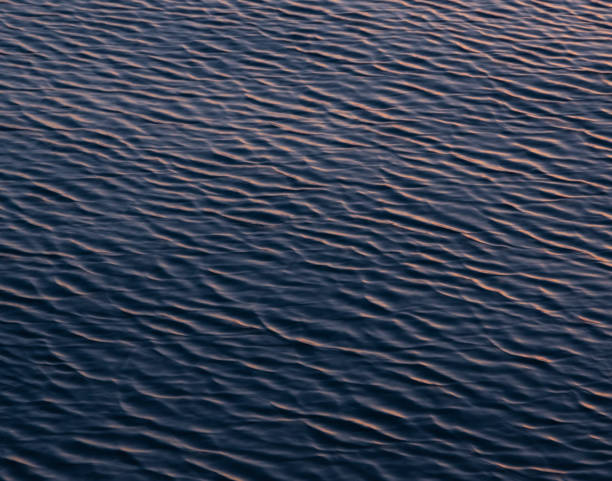 Ocean ripples stock photo
