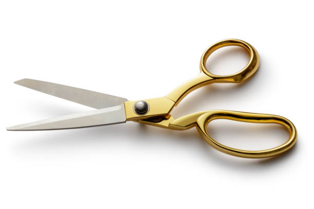 Office: Scissors Isolated on White Background Office: Scissors Isolated on White Background scissors stock pictures, royalty-free photos & images