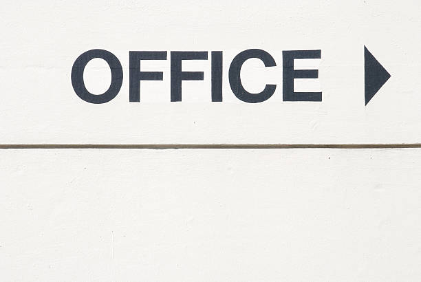 Office Sign stock photo