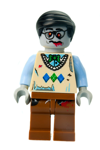 Design Personnalisé Figurine Zombie Spaceman Imprimé sur LEGO Pièces 