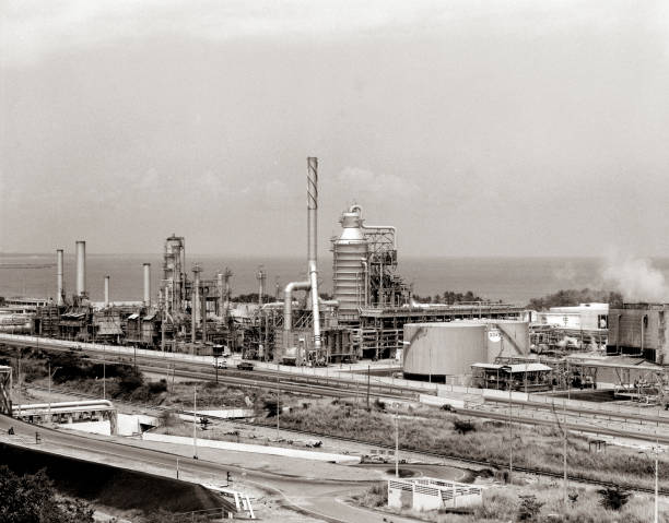 Oil industry stock photo