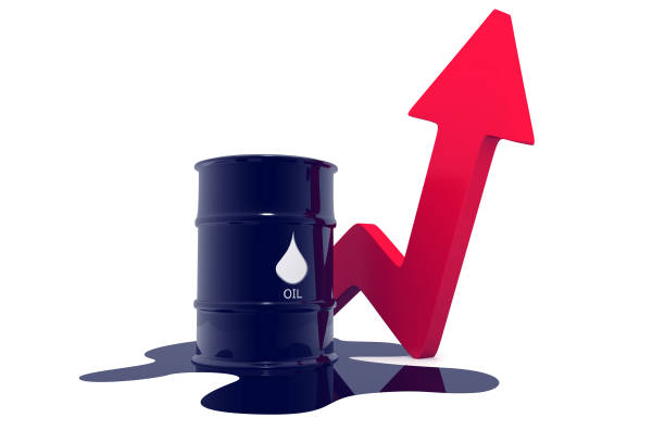 Oil rising price chart Oil rising price chart oil  stock pictures, royalty-free photos & images