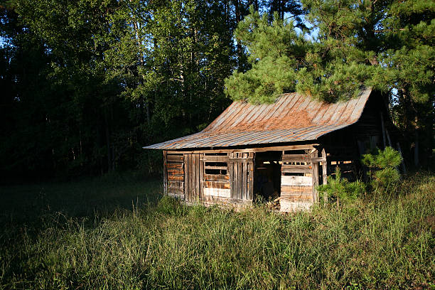old barn stock photo