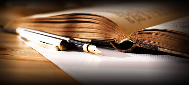 1,016 Old Books And Pen Stock Photos, Pictures & amp; Royalty-Free Images - iStock