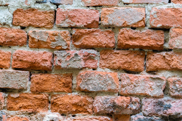 old brick wall - tadic stockfoto's en -beelden