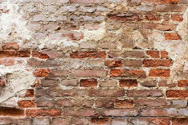 Old Brick Wall stock photo