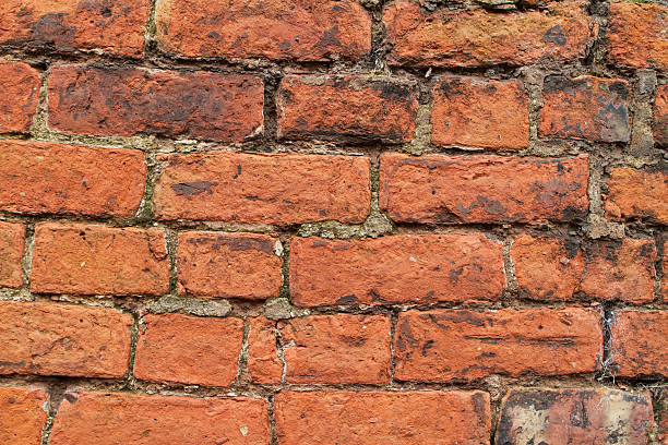 Old Brick Wall stock photo