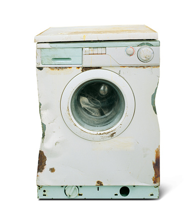 Old washer machine spidermedia
