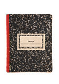 istock Old Composition Book 456074761