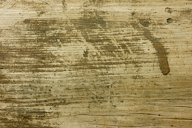 Old Dirty and Scratched Wood stock photo