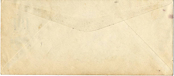 old envelope stock photo