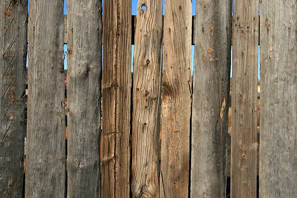 Old fence stock photo