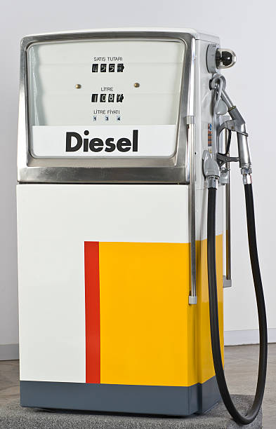 Old Gas Pump stock photo