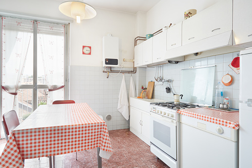 Old kitchen in normal house