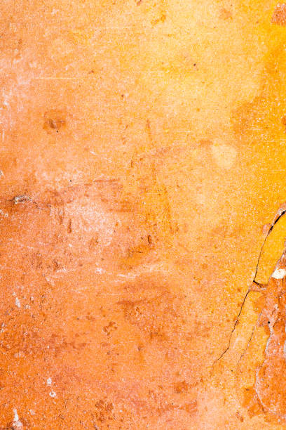 old macro photo of orange brick  adobe backgrounds stock pictures, royalty-free photos & images