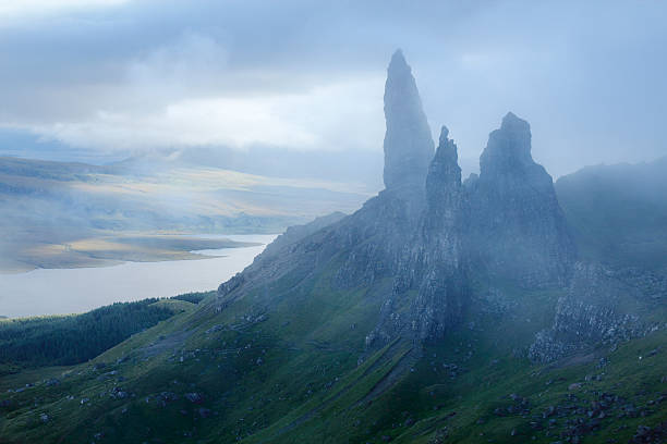 Old man of Storr stock photo