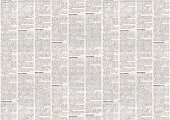 istock Old newspaper texture background 928623156