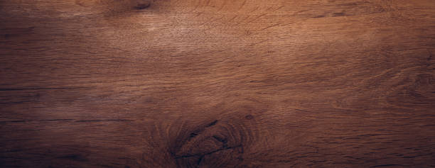 Old oak wood plank texture stock photo