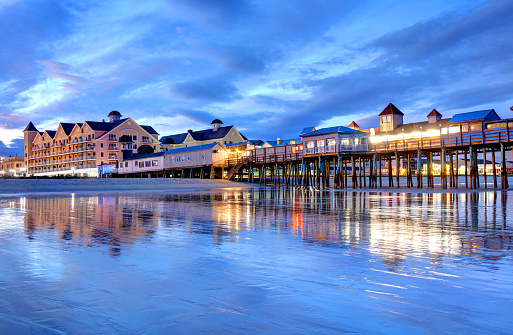 Old Orchard Beach is a town and census-designated place in York County, Maine. The town is a popular summer beach destination