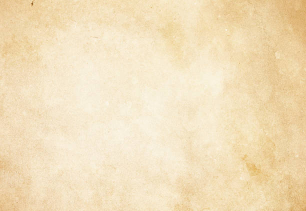 Old paper texture. Aged dirty yellowed paper texture for the design.Abstract vintage paper background. yellow photos stock pictures, royalty-free photos & images