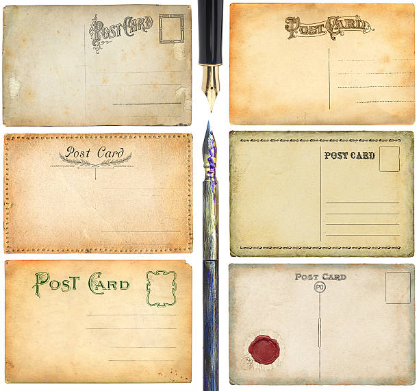 Royalty Free Postcard Back Pictures, Images and Stock Photos - iStock