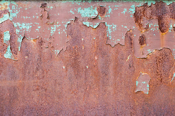 old rusty wall texture stock photo