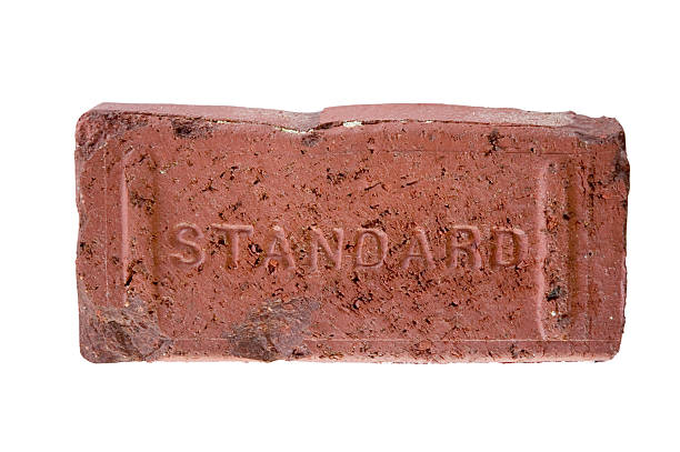Old Standard Brick stock photo