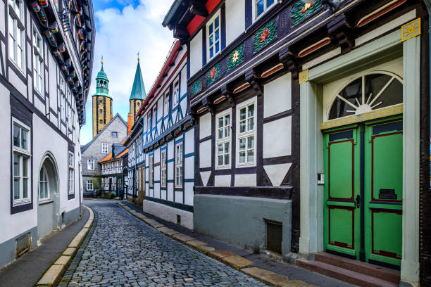 old town of Goslar stock photo