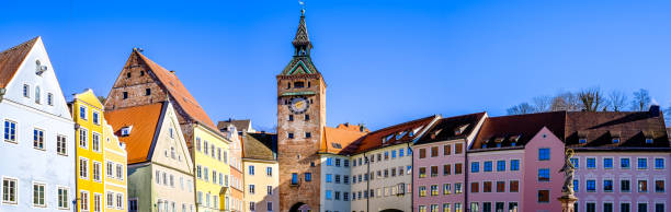 old town of Landsberg am Lech stock photo