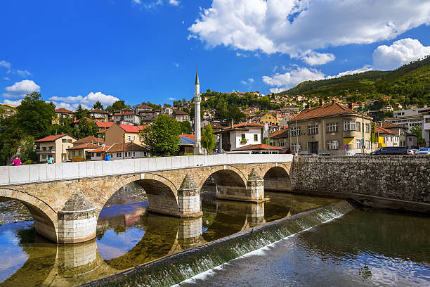 Old town Sarajevo - Bosnia and Herzegovina stock photo