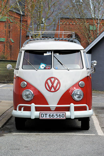 Old Volkswagen Transporter stock photo