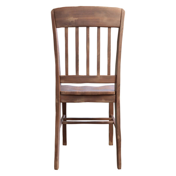 古い木製の椅子 - 木製　椅子 ストックフォトと画像