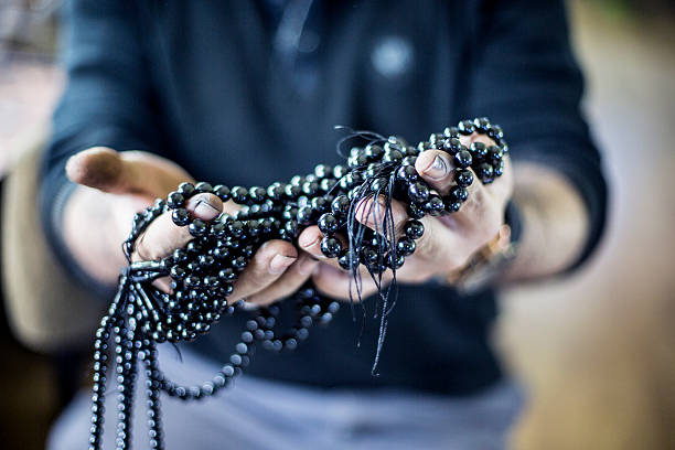 rosario oltu - paternoster foto e immagini stock