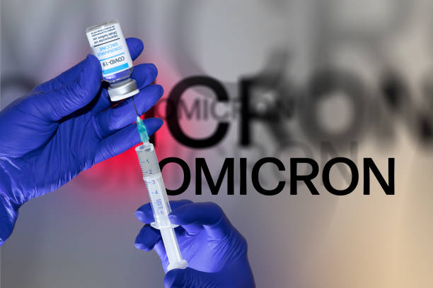 omicron, covid-19, coronavirus vaccine - omicron imagens e fotografias de stock