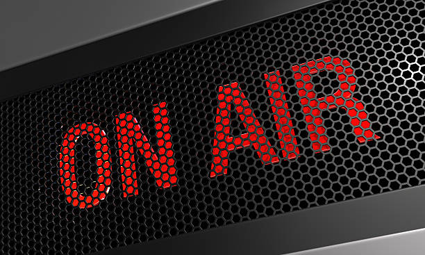 On Air stock photo