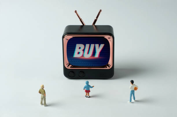 On TV: Buy 2 stock photo