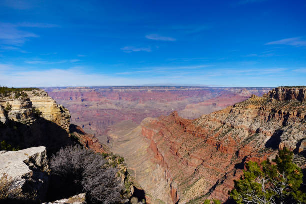 One of Grand Canyons Spectacular Lookouts stock photo