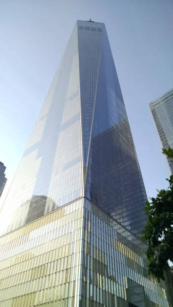 One World Trade Center exterior stock photo