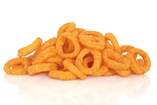 Onion Rings Snack stock photo