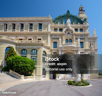 istock Opera House, Monaco 1358704265