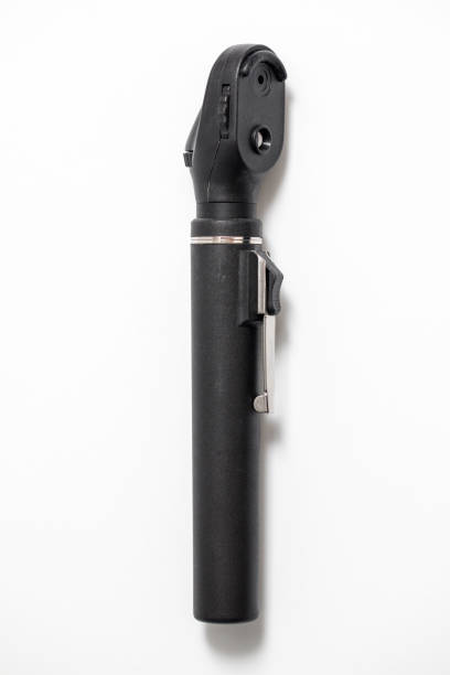 Ophthalmoscope stock photo