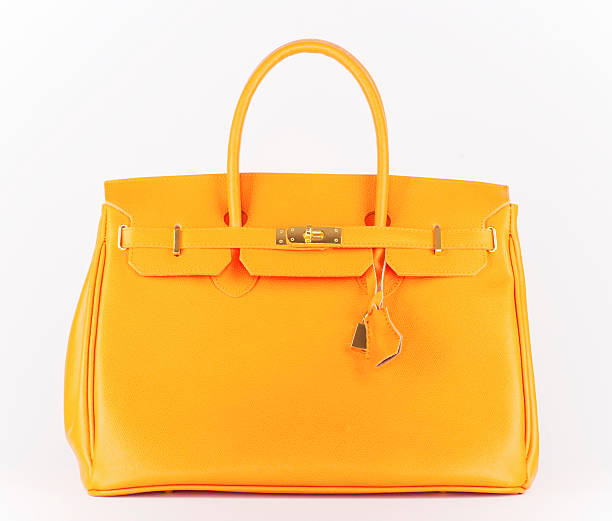 Orange Bag stock photo