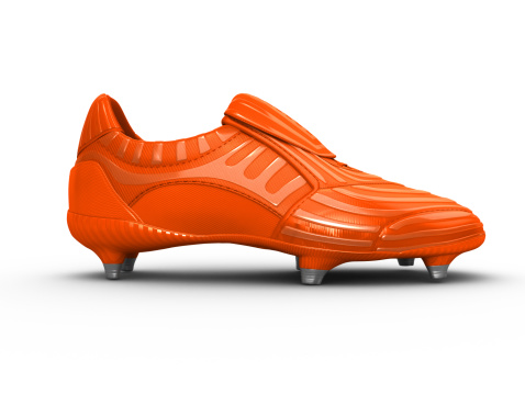 Football boot with clipping path that removes the shadow. See portfolio for more.