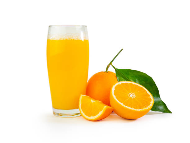 Orange juice. stock photo