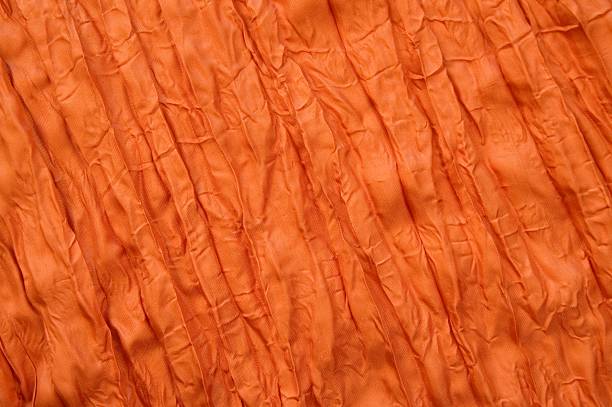 Orange Silk stock photo