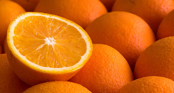 Oranges stock photo