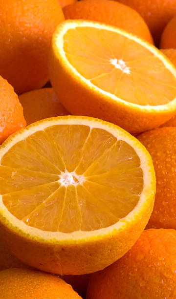 Oranges stock photo