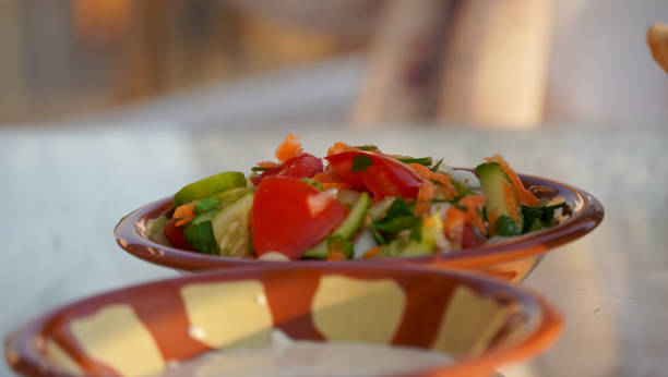 Oriental Salad stock photo